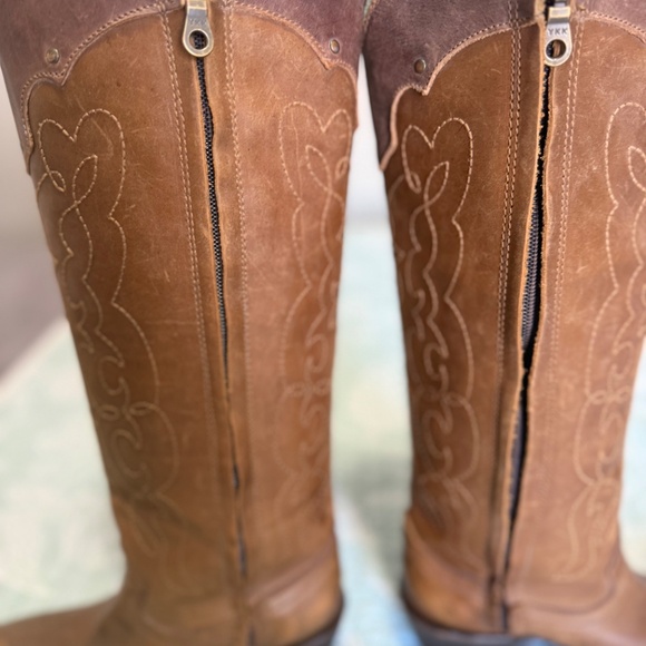 Vintage Corral Kats Westport C1971 leather tall boots - Picture 7 of 12